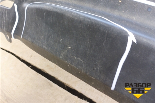 Юбка заднего бампера (до 2014г) (850B21KA1A) для Nissan Juke (F15) с 2011г (Жук)