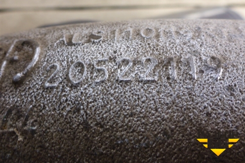 Патрубок интеркулера силуминовый  (20522119) для Volvo TRUCK FH с 2008-2013г (ФШ)