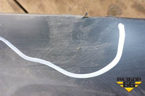 Юбка заднего бампера (до 2014г) (850B21KA1A) для Nissan Juke (F15) с 2010-2019г (Жук)