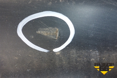 Юбка заднего бампера (до 2014г) (850B21KA1A) для Nissan Juke (F15) с 2011г (Жук)