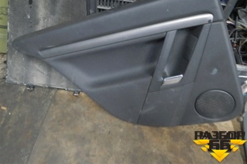 Обшивка двери задней левой под механику для Opel Vectra C с 2002-2008г (Вектра)