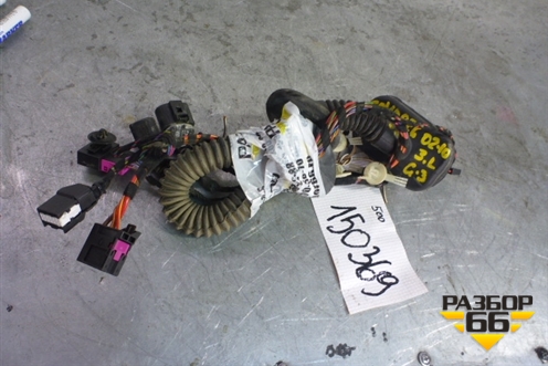 Проводка двери задней левой для Volkswagen Touareg c 2002-2010г (Туарег)