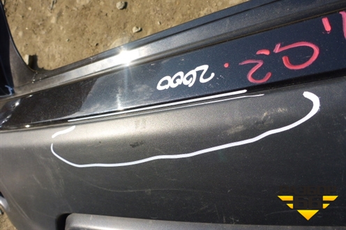 Бампер задний (под парктроник) (85022JD00H) для Nissan Qashqai (J10E) с 2006-2013г (Кашкай)