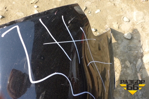 Бампер задний (под парктроник) (85022JD00H) для Nissan Qashqai (J10E) с 2006-2013г (Кашкай)