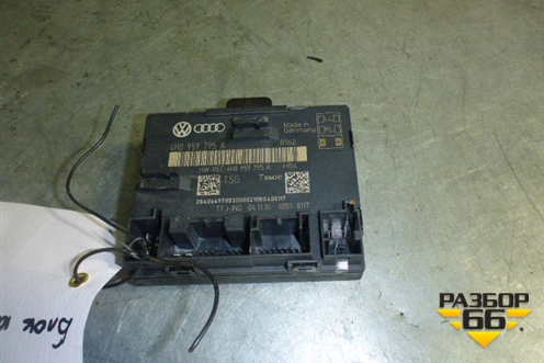 Блок комфорта (задней правой двери) (4H0959795A) для Audi A8 с 2009-2017г (А8)