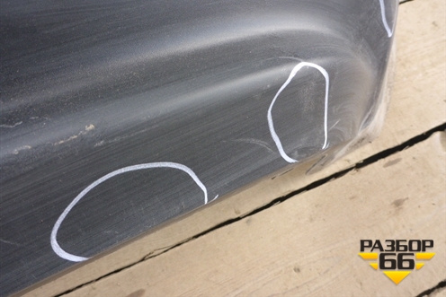 Юбка заднего бампера (до 2014г) (850B21KA1A) для Nissan Juke (F15) с 2011г (Жук)