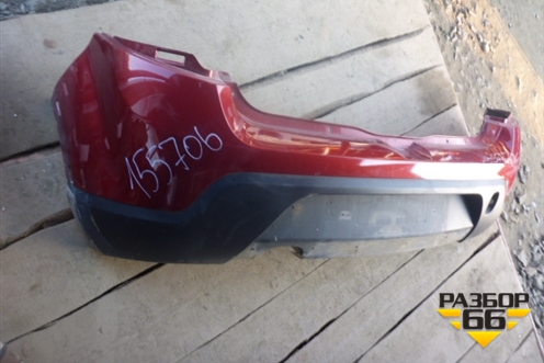 Бампер задний (StepWay) (8200911893) для Renault Sandero с 2009-2014г (Сандеро)