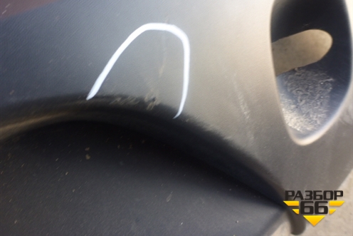 Бампер задний (StepWay) (8200911893) для Renault Sandero с 2009-2014г (Сандеро)