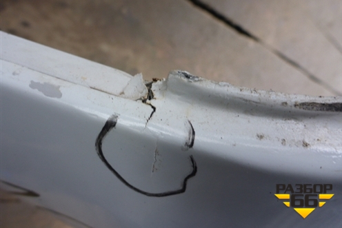 Бампер задний (после 2009г) (8200752683) для Renault Logan с 2004-2015г (Логан)