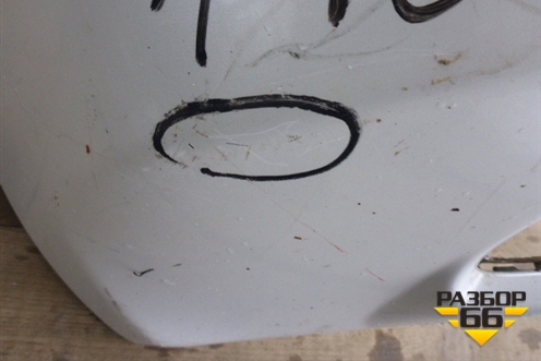 Юбка переднего бампера (после 2009г) для Honda CR-V(RE) с 2006-2012г (ЦРВ СРВ)