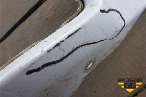 Юбка переднего бампера (после 2009г) для Honda CR-V(RE) с 2006-2012г (ЦРВ СРВ)