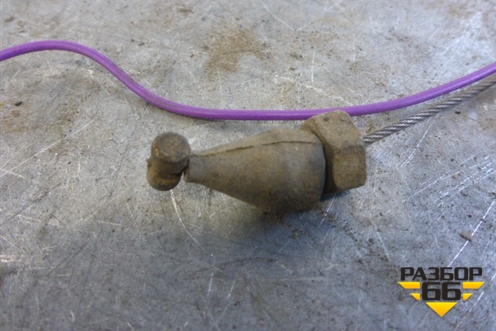 Трос газа для Chevrolet Lanos с 2004г (Ланос)