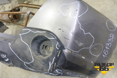 Бампер задний (85022JU14H) для Nissan X-Trail (Т31) с 2007-2014г (Хтраил)