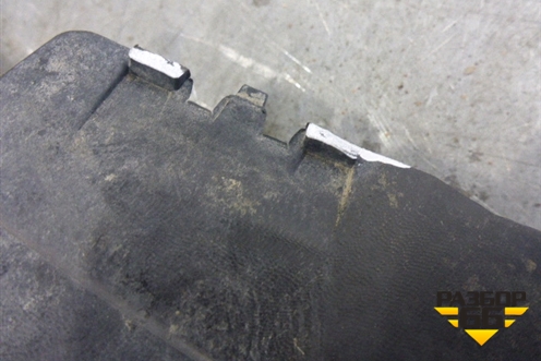 Кронштейн переднего бампера центральный (A1698850065) для Mercedes Benz A140/160 W169 с 2004-2012г (А)