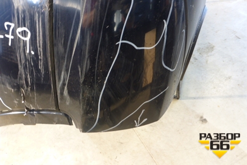 Бампер задний (до 2014г под парктроник) (8U0807511C) для Audi Q3 с 2011-2018г (Ку 3)