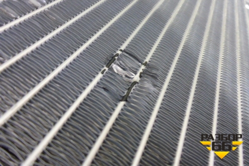 Радиатор кондиционера (новый) (9657650280) для Peugeot Partner с 2002-2010г (Партнер)