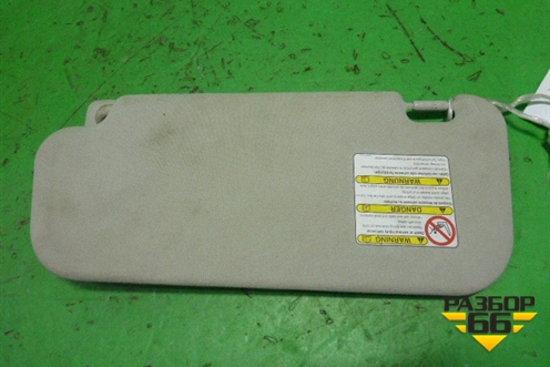 Козырёк солнцезащитный правый для Mazda Mazda 6 (GH) с 2007-2012г