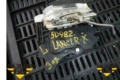 Замок двери задней левой для Mitsubishi Lancer-X с 2007г (Лансер)