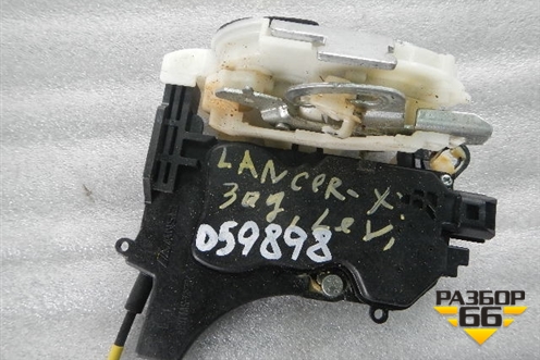 Замок двери задней левой для Mitsubishi Lancer-X с 2007г (Лансер)