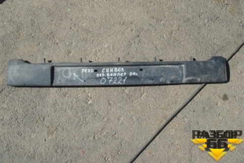 Накладка переднего бампера для Renault Clio с 1998-2002г (Клио)