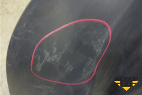 Юбка заднего бампера (до 2014г) (850B21KA1A) для Nissan Juke (F15) с 2011г (Жук)