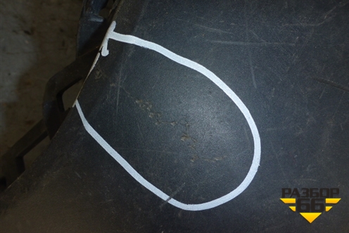 Накладка заднего бампера правая (после 2008г) (51123416238) для BMW X3 E83 с 2004-2010г (Х3 Е83)