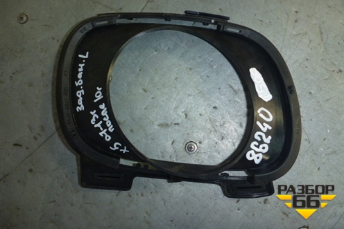 Накладка заднего бампера левая после 2010г(под выхлопную трубу) для BMW X5 E70 с 2007-2013г (Х5 Е70)