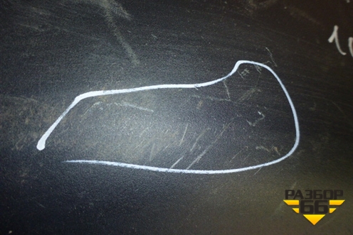 Накладка заднего бампера правая (после 2010г) (51127242528) для BMW X5 E70 с 2007-2013г (Х5 Е70)