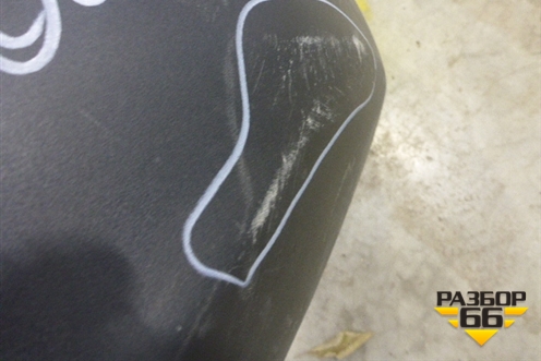 Бампер задний (до 2015г под парктроник) (5215942190) для Toyota Rav-4 с 2012-2019г (Рав 4)