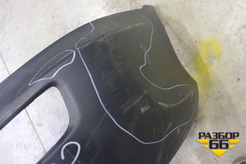 Бампер задний (до 2015г под парктроник) (5215942190) для Toyota Rav-4 с 2012-2019г (Рав 4)