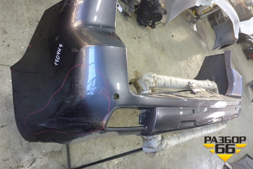 Бампер задний (до 2017г под парктроник) (5215960500) для Toyota Land Cruiser Prado(150) с 2009г (Ленд Крузер Прадо)