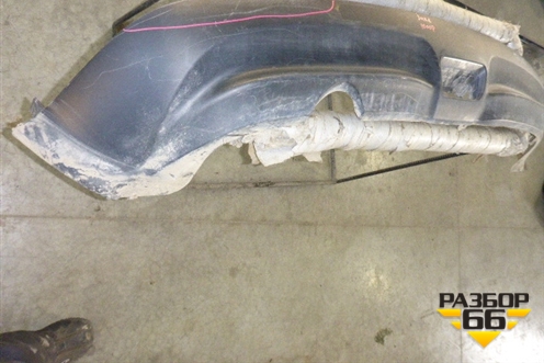 Юбка заднего бампера (до 2014г) (850B21KA1A) для Nissan Juke (F15) с 2011г (Жук)