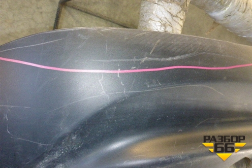 Юбка заднего бампера (до 2014г) (850B21KA1A) для Nissan Juke (F15) с 2011г (Жук)