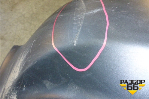 Юбка заднего бампера (до 2014г) (850B21KA1A) для Nissan Juke (F15) с 2011г (Жук)