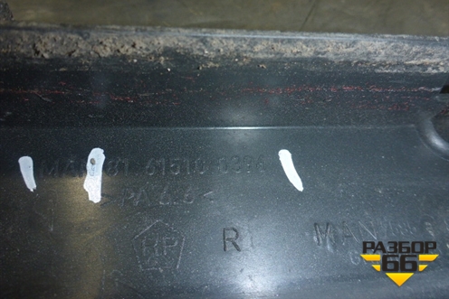 Накладка порога внутренняя переднего правого (81615100396) для MAN TGA 4-Series  с 2000-2008г (ТГА)