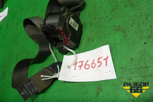 Ремень безопасности задний правый для Chevrolet Spark с 2009-2016г (Спарк 3)