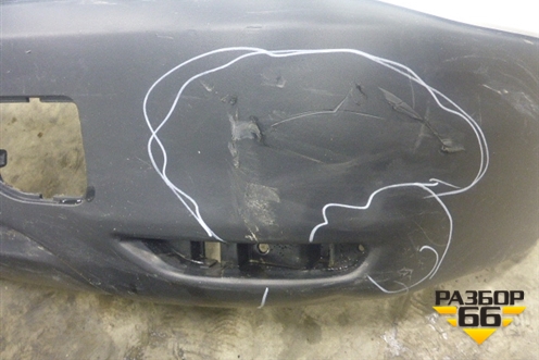 Бампер задний (до 2017г) (850224EA0H) для Nissan Qashqai (J11E) с 2013г (Кашкай)