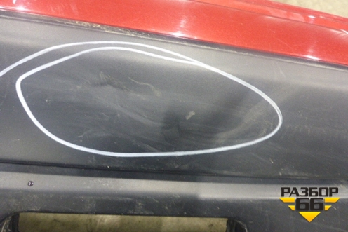 Бампер задний (85022JD00H) для Nissan Qashqai (J10E) с 2006-2013г (Кашкай)