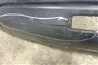 Бампер задний (85022JD00H) для Nissan Qashqai (J10E) с 2006-2013г (Кашкай)