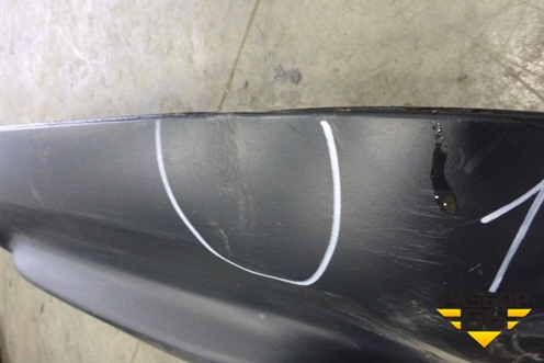 Юбка заднего бампера (до 2014г) (850B21KA1A) для Nissan Juke (F15) с 2011г (Жук)