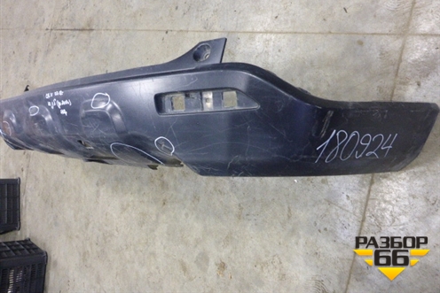 Юбка заднего бампера (до 2009г под парктроник) для Honda CR-V(RE) с 2006-2012г (ЦРВ СРВ)