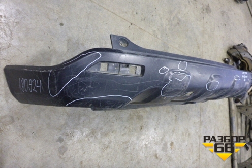 Юбка заднего бампера (до 2009г под парктроник) для Honda CR-V(RE) с 2006-2012г (ЦРВ СРВ)