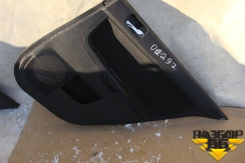 Обшивка двери задней правой под электрику для Mitsubishi Lancer-X с 2007г (Лансер)