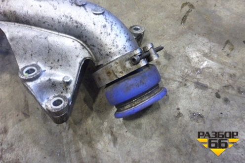 Патрубок интеркулера силуминовый  (20522119) для Volvo TRUCK FH с 2008-2013г (ФШ)