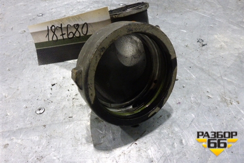 Патрубок интеркулера силуминовый  (на турбину) для MAN TGA 4-Series  с 2000-2008г (ТГА)