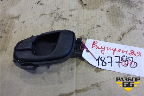 Ручка внутренняя двери задней левой для Chevrolet Lanos с 2004г (Ланос)