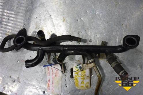 Трубки системы охлаждения (на ГБЦ) для Volkswagen Touareg c 2002-2010г (Туарег)