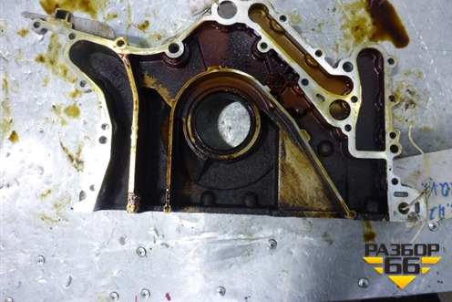 Крышка коленвала передняя (4.2л АКПП 8V AXQ) для Volkswagen Touareg c 2002-2010г (Туарег)