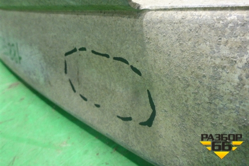 Усилитель заднего бампера (4E0807309A) для Audi A8 с 2002-2010г (А8)