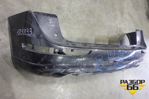 Бампер задний (под парктроник) (8R0807385C) для Audi Q5 c 2008-2017г (Ку 5)